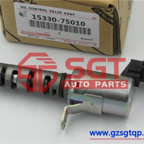 15330-75010/油控制阀组件/for Toyota Tacoma 2005-2011 Original Engine Camshaft Timing Valve Control Solenoid Valve 1533075010