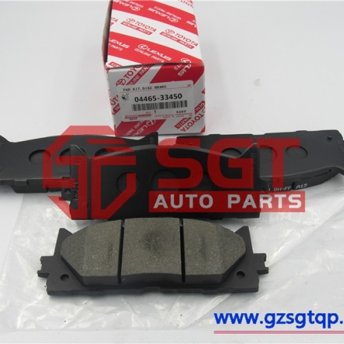 04465-33450/刹车片/for Toyota Genuine Brake Pad Set, Disc Brake, Front Wheel 0446533450