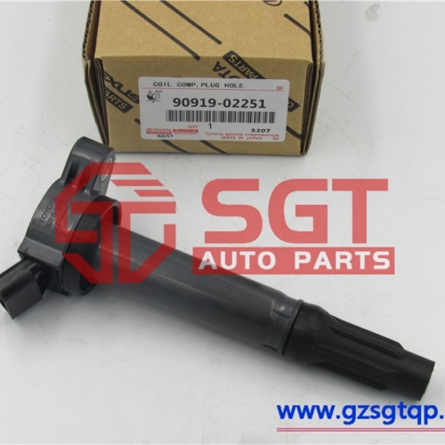90919-02251/点火线圈/Ignition Coil for Camry, RAV4, Avalon, Lexus RX350, and ES350 3.5L UF487 9091902251