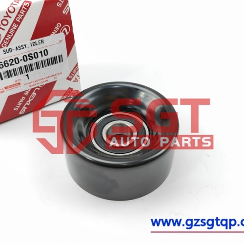166200S010/Toyota/发动机皮带轮/16620-0S010/ Genuine Toyota PULLEY SUB-ASSY, IDLER 16620-0S010