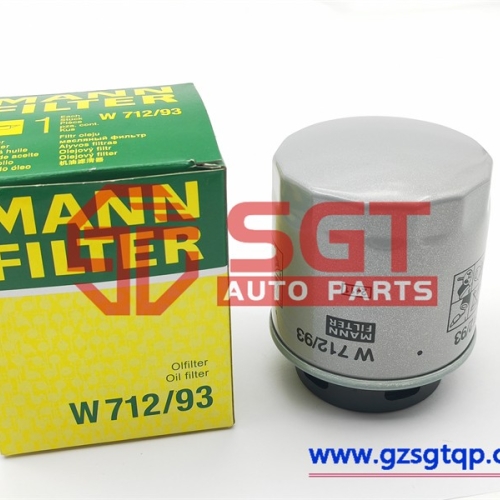 W712/93/机油过滤器/MANN W712/90 OIL FILTER FOR VW GROUP ( SUPERSEDED BY W712/93 )