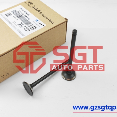 2221204000/进气排气阀/22212 04000 - Outlet valve OE number by HYUNDAI, KIA