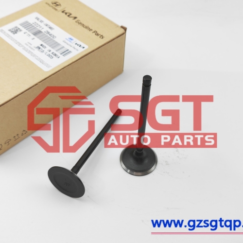 222112B400/进气排气阀/22211 2B400 Genuine Hyundai / KIA VALVEINTAKE